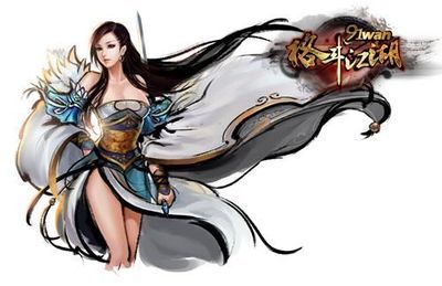91wan《格斗江湖》水墨原画独家爆料_网页游戏_新浪游戏_新浪网